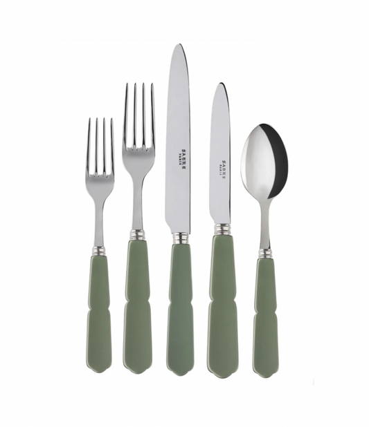 Gustave Dark Green Flatware